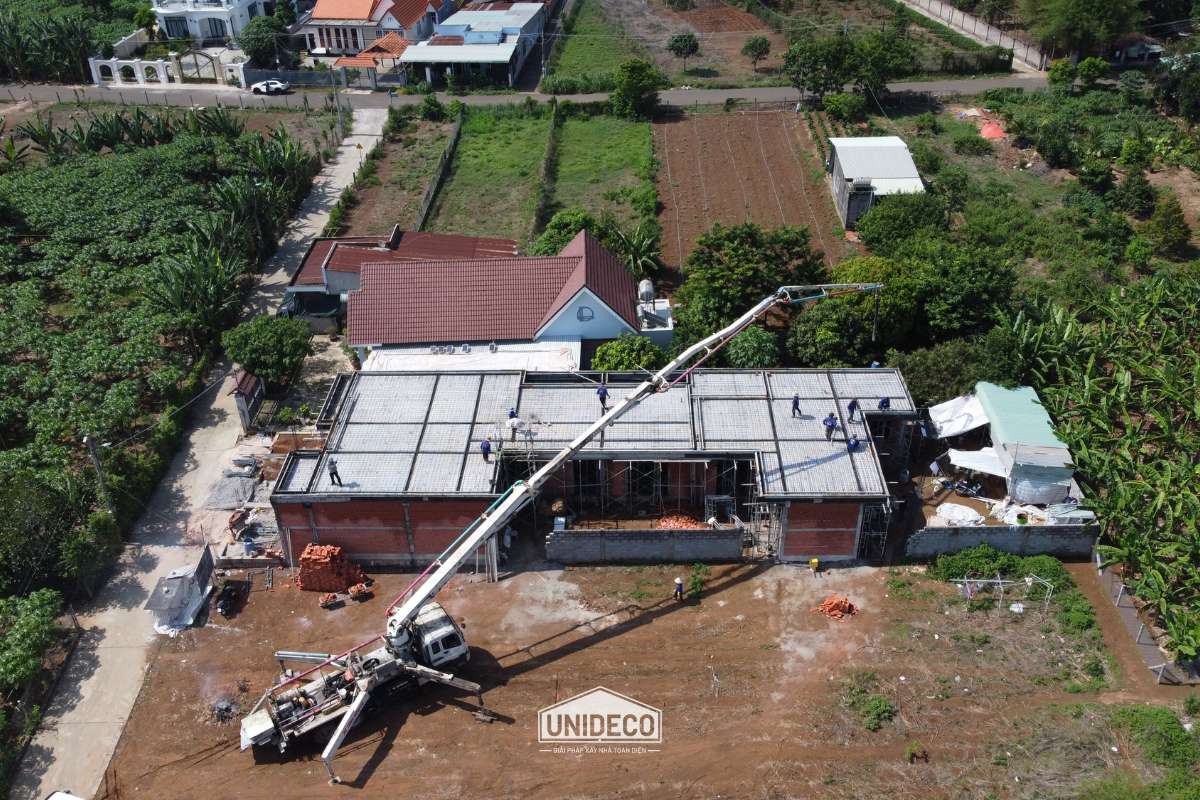nghiệm thu sắt thép sàn mái