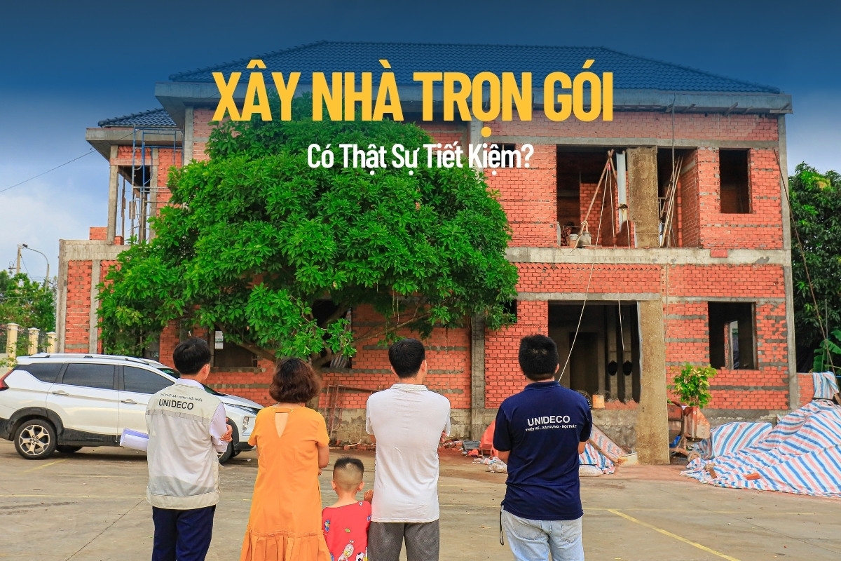 xây nhà trọn gói - biệt thự bà rịa