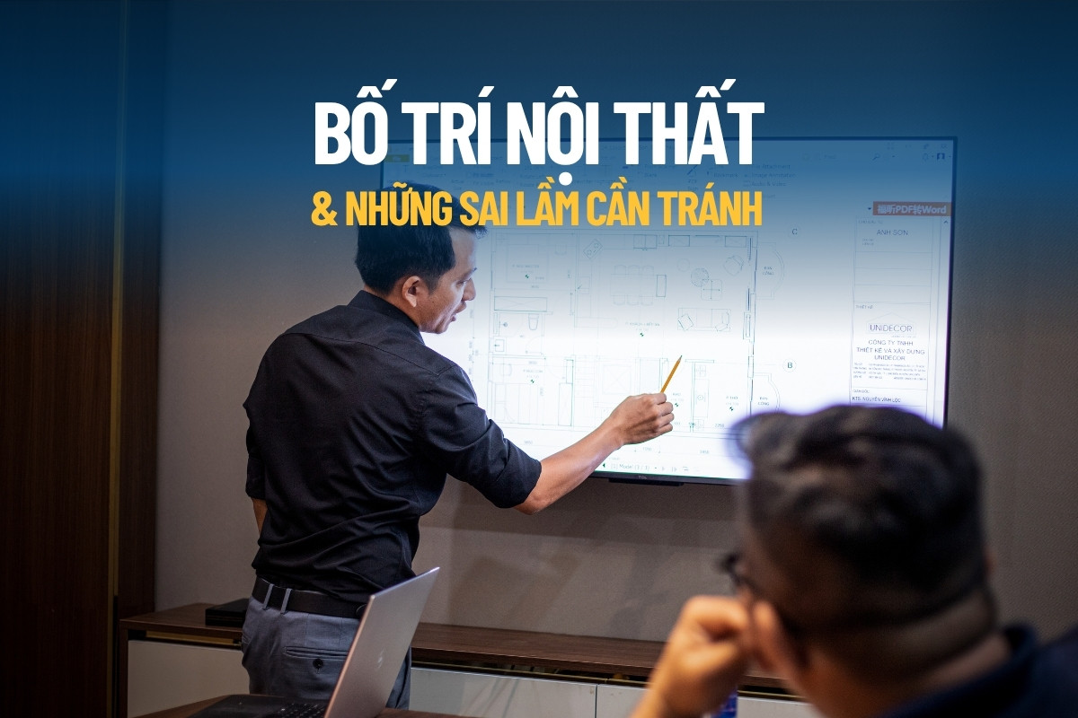 Bố Trí Nội Thất & Sai Lầm Cần Tránh Khi Xây Nhà Trọn Gói BRVT