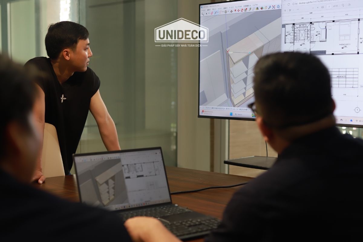 Bố trí nội thất được tính toán kỹ lưỡng giúp tối ưu không gian sống và đảm bảo công năng sử dụng.