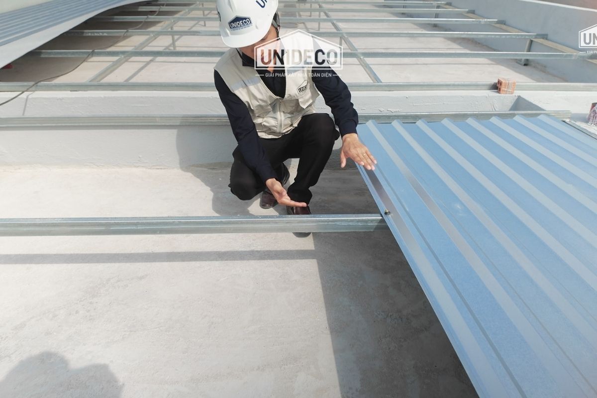 phương pháp lợp mái 2 lớp, xây dựng vũng tàu
