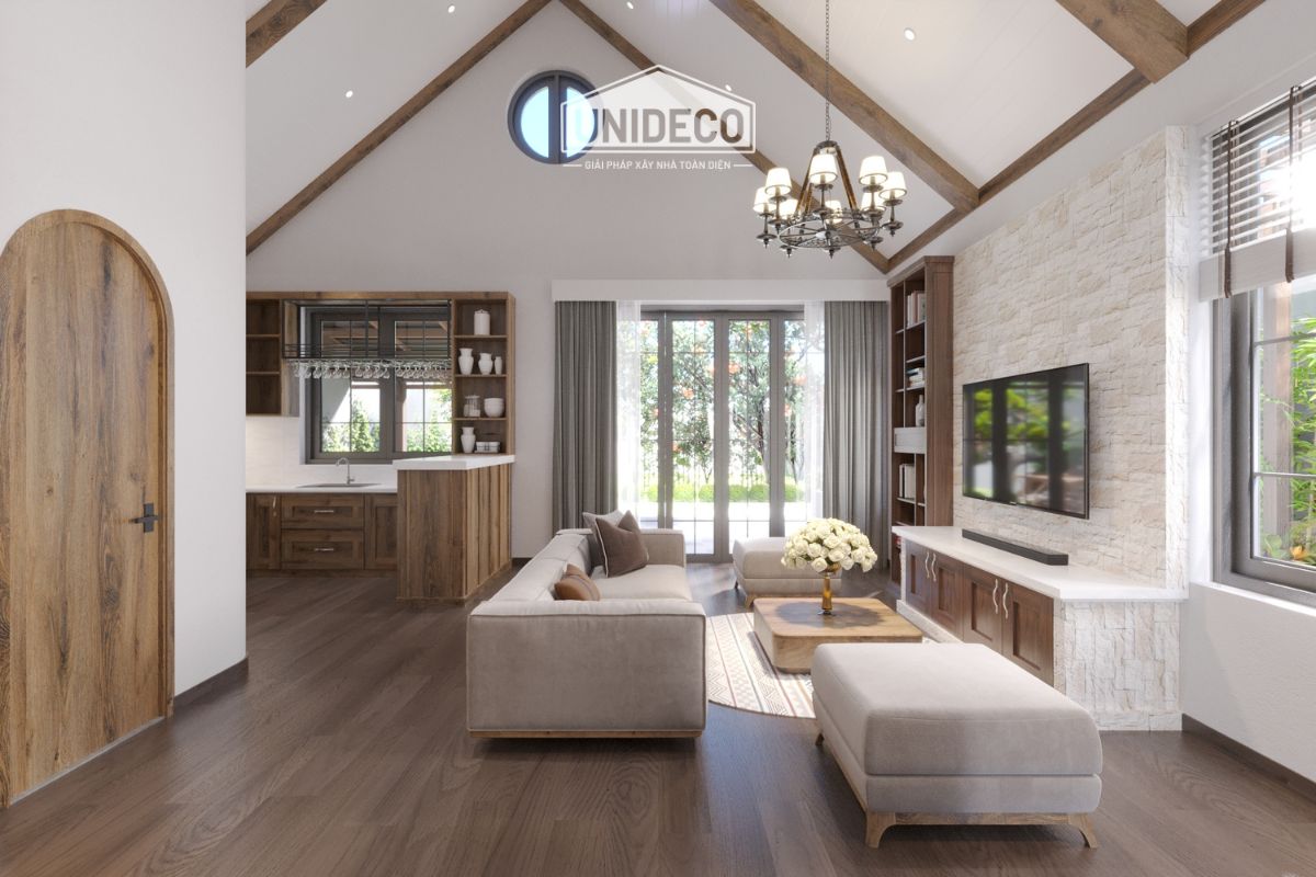 Phong cách thiết kế biệt thự Farmhouse 