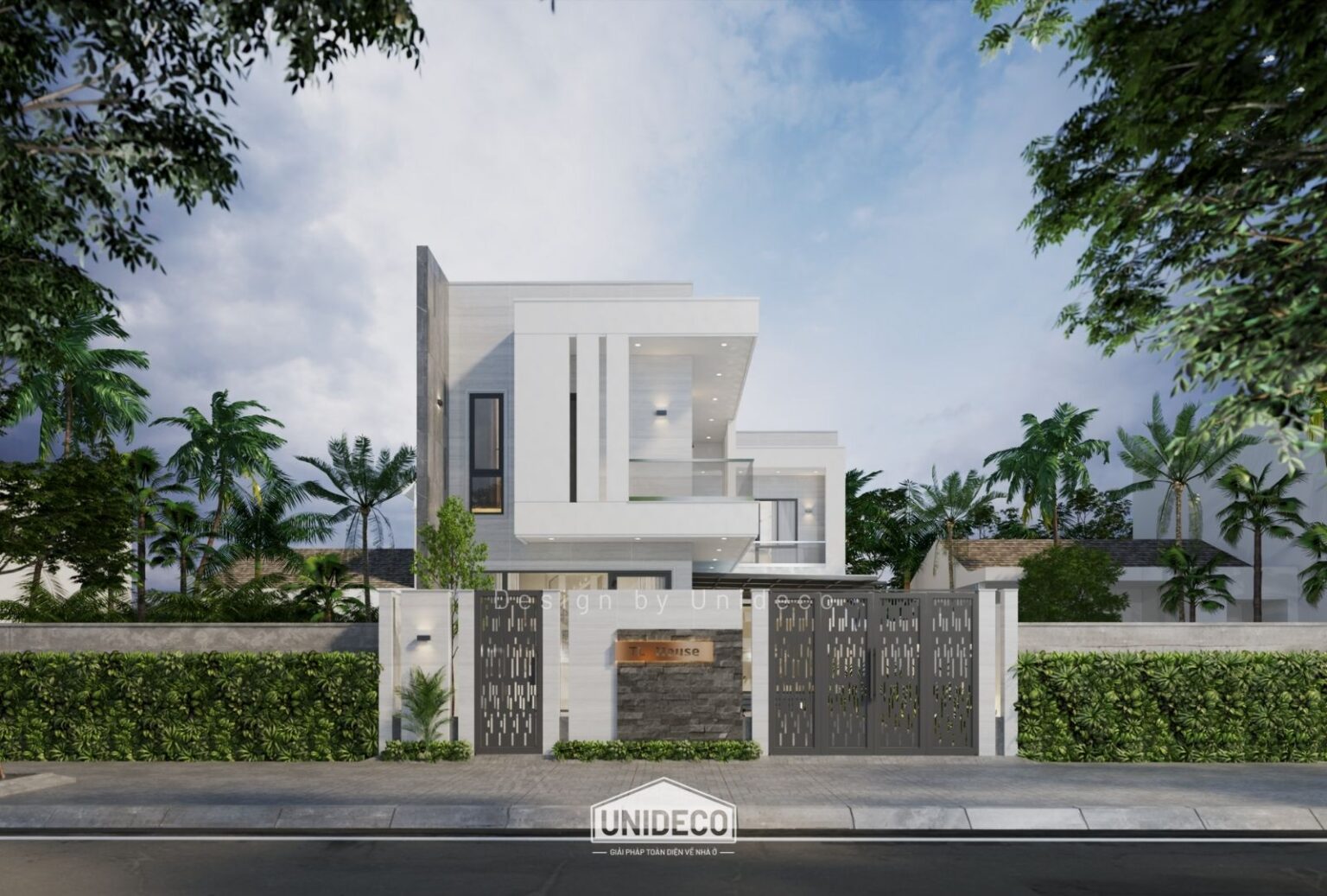 nhà phố 2 tầng trọn gói