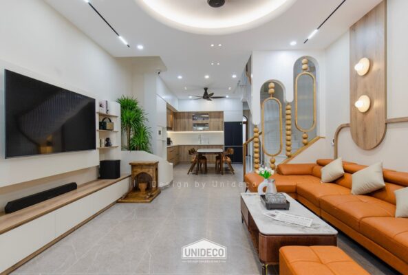 nhà phố 3 tầng hiện đại