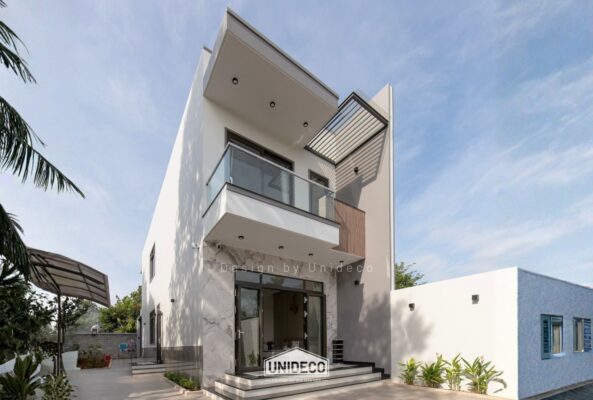 đón gió mát lành nhà phố hiện đại