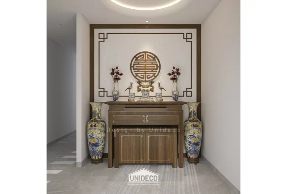Nội thất nhà phố 2 tầng Hồ Tràm Unideco