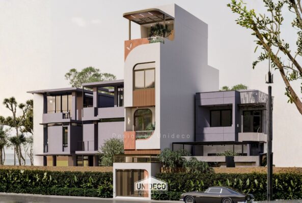 nhà phố cao tầng