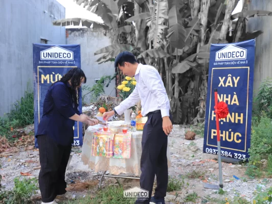 Khởi công nhà phố TĐC 30/04