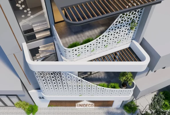 mặt tiền nhà phố 3 tầng - bà rịa