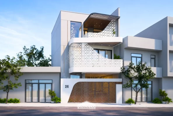 Nhà phố 3 tầng hiện đại Bà Rịa