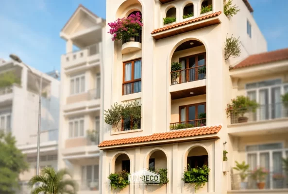 Công trình dịch vụ 6 tầng vũng tàu
