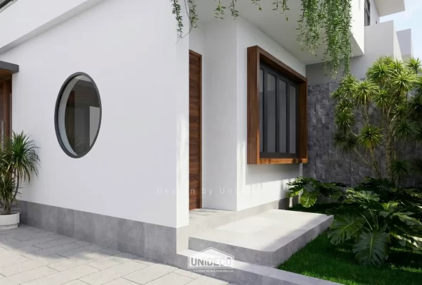 Nhà phố hiện đại 2 tầng Châu Đức
