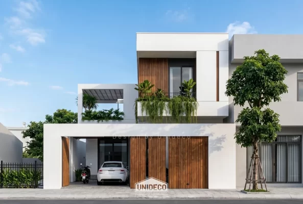 Nhà phố 2 tầng hiện đại Châu Đức