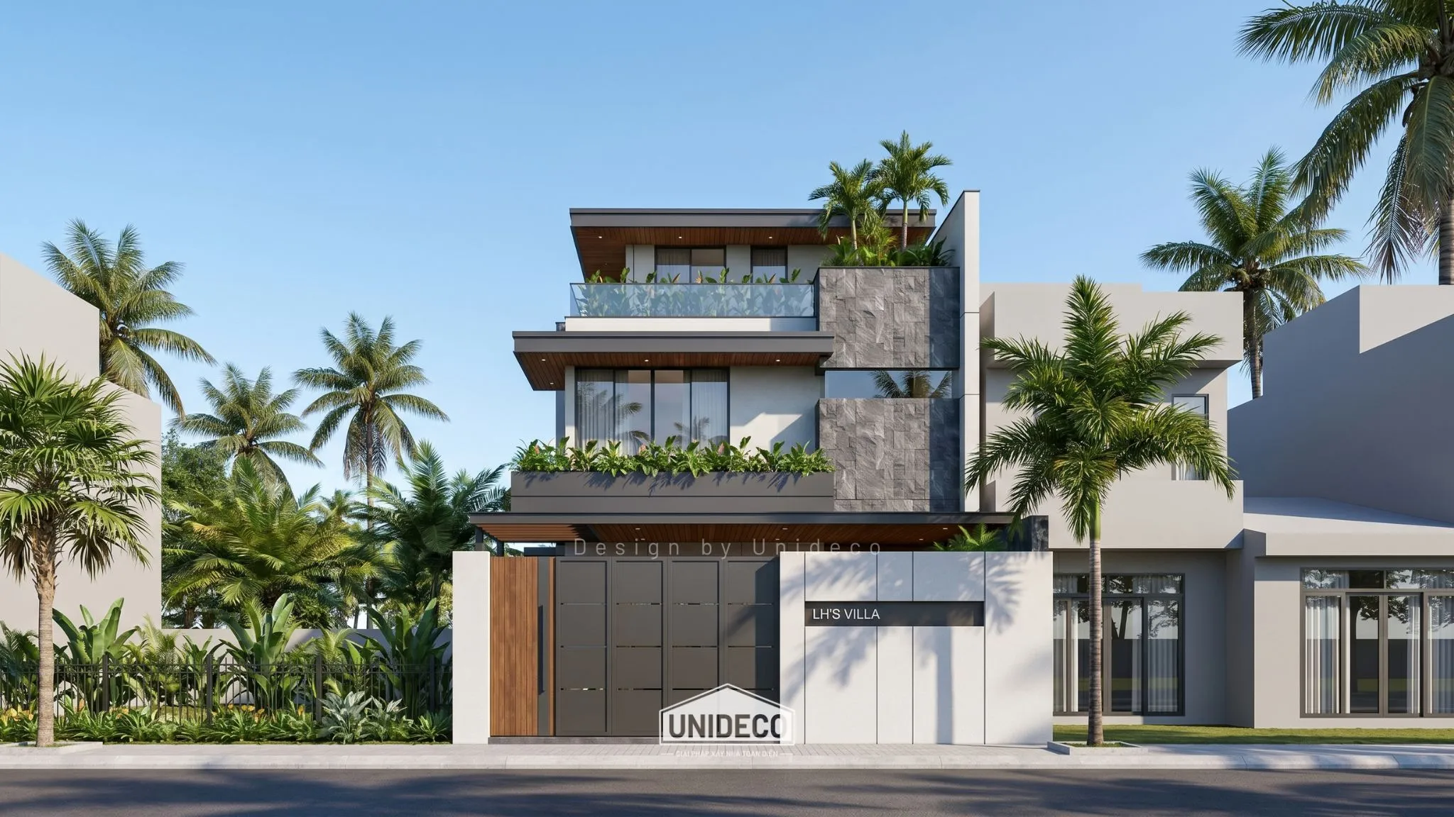 Biệt thự kiến trúc hiện đại BR