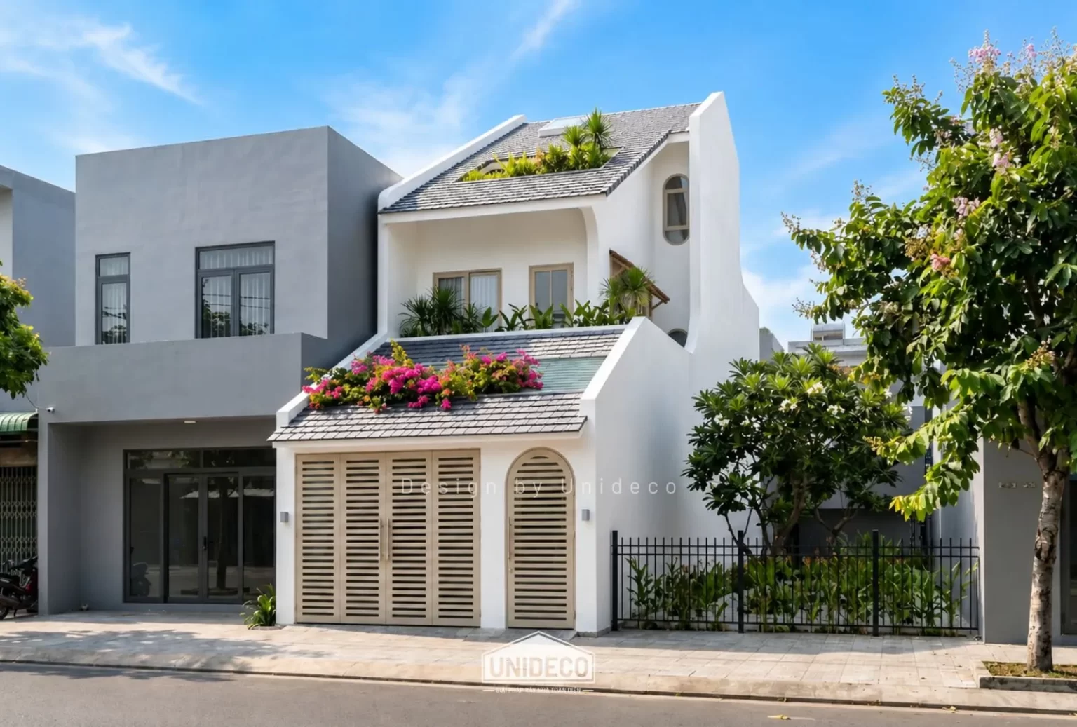 Kiến Trúc Mái Lệch Phá Cách Đầy Tinh Tế