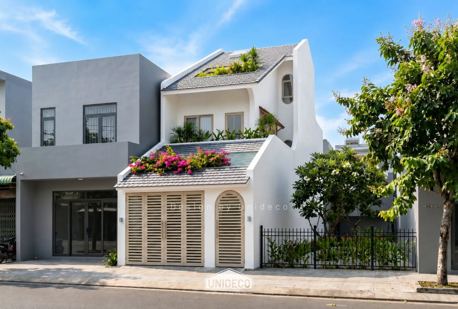 Kiến Trúc Mái Lệch Phá Cách Đầy Tinh Tế