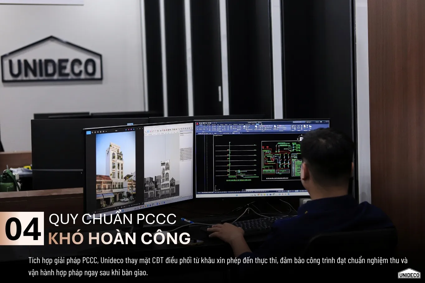 Lắp đặt hệ thống phòng cháy chữa cháy đúng quy chuẩn phục vụ nghiệm thu hoàn công nhà cao tầng.