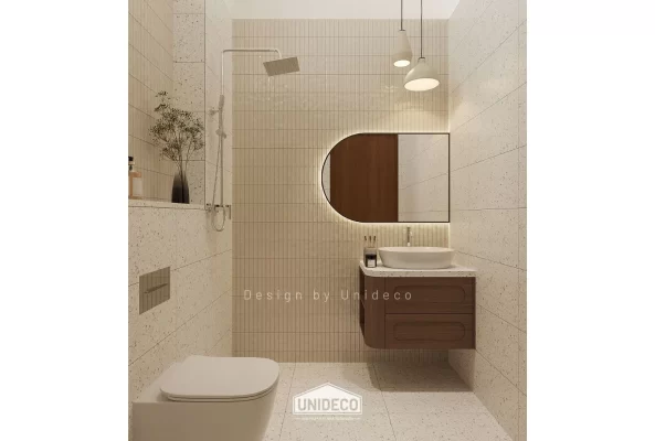 Nội thất nhà phố áp mái BR