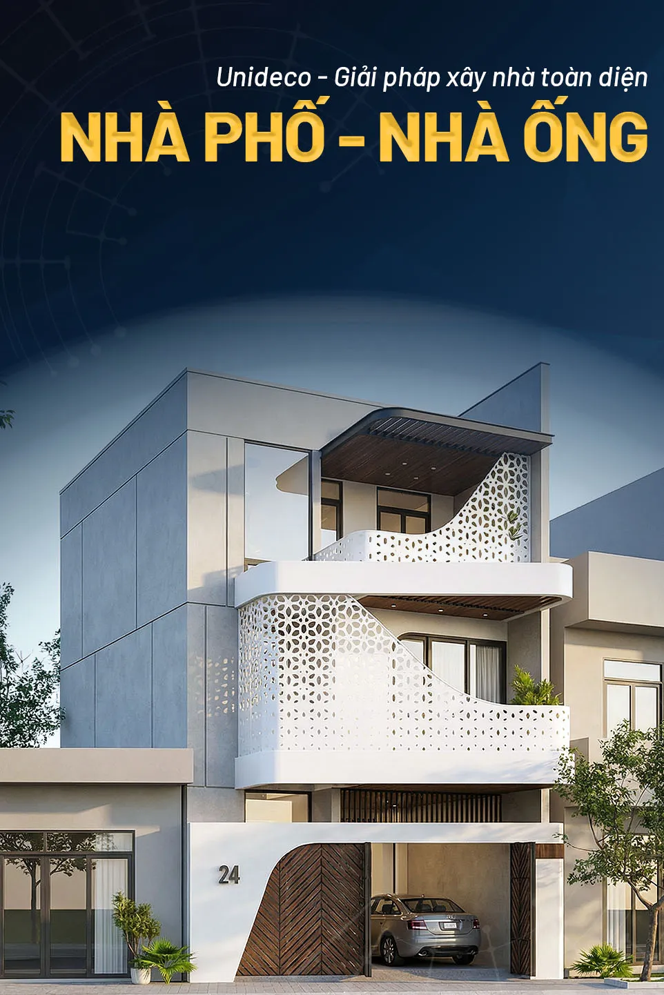 Banner mẫu nhà phố