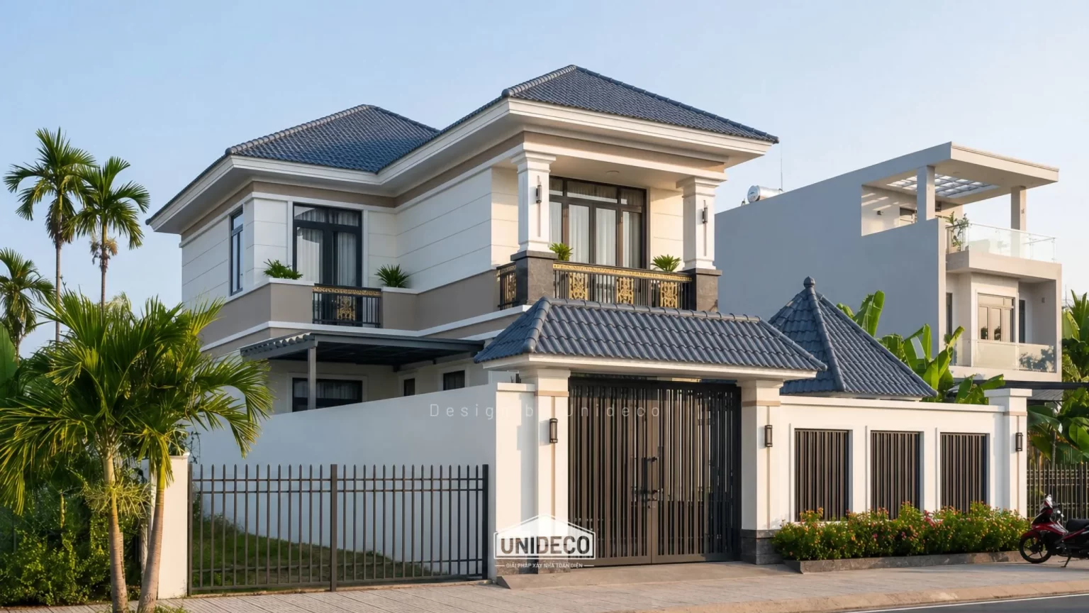 Biệt thự 2 tầng mái Nhật Phú Mỹ