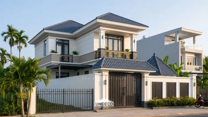 Biệt thự 2 tầng mái Nhật Phú Mỹ